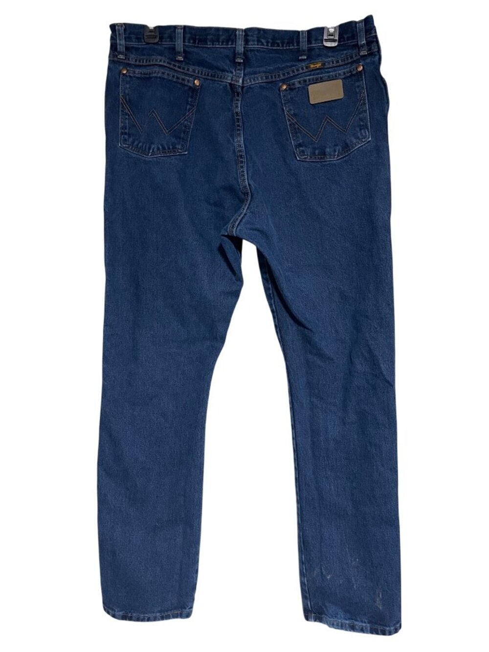 Wrangler Relaxed Fit Blue Denim Jeans Classic Fit Mens Size 40 Measures 37X33